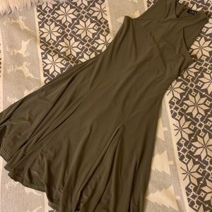 A beautiful Ralf Lauren dress, rich dark green color